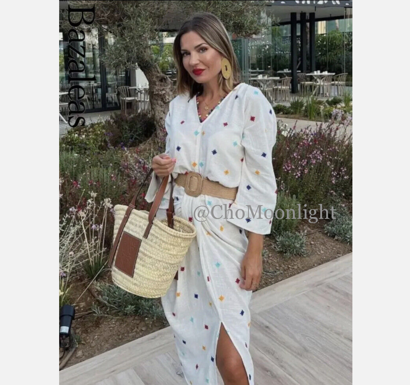 Zara $89 EMBROIDERED POM POM COTTON DRESS WHITE 6895/247 XS S M L XL XXL NWT