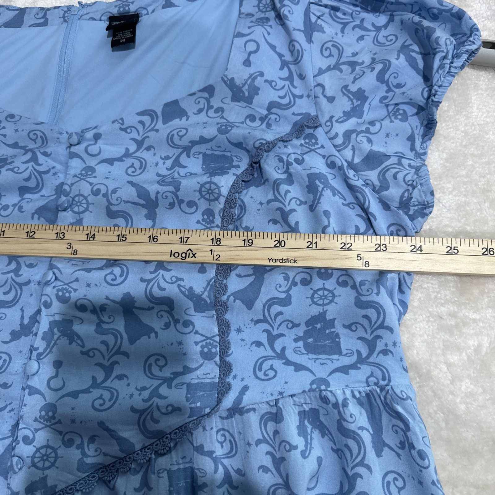 Disney Tinker bell & Hook Neverland Dress Women’s Size 20 Iconic Design