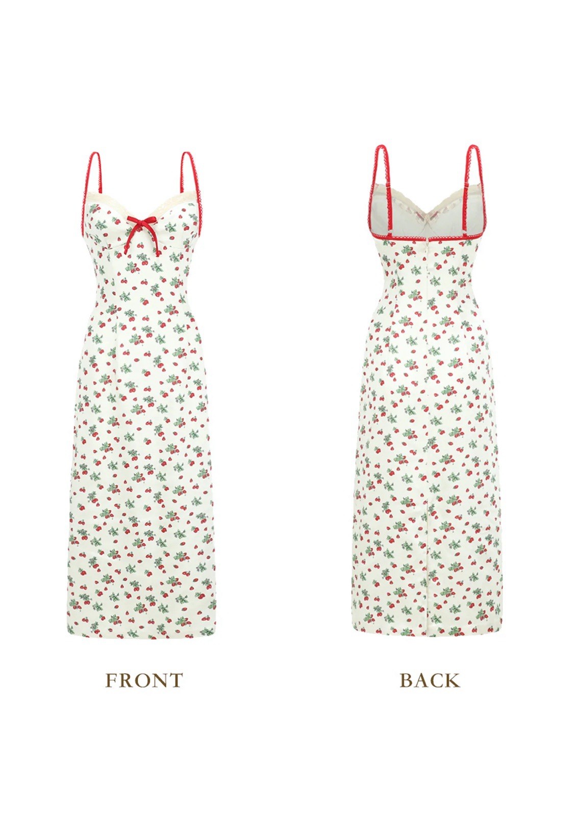 Lacemade Strawberry Farm Dress xs