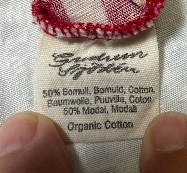 Gudrun Sjoden Small Made In Bulgaria Dress Red And White Striped Tank Dress