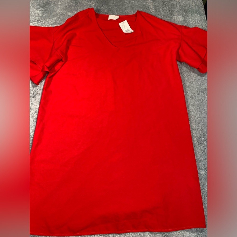 NWT Everly red dress medium