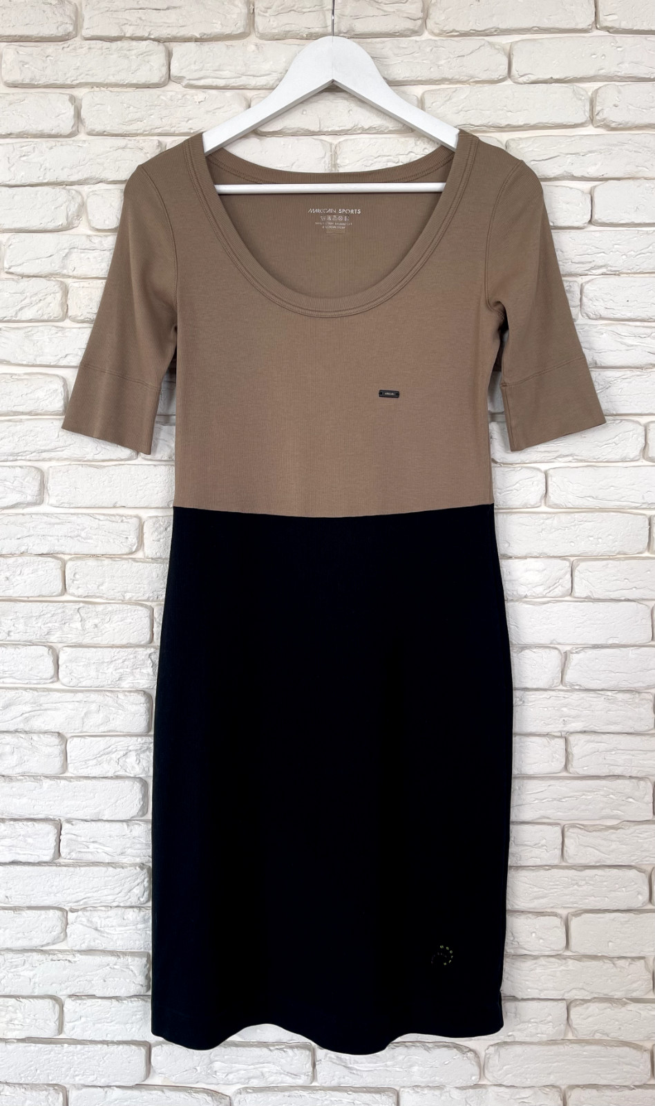 Marc Cain Sports Women’s Dress Logo Long Sleeve Size M