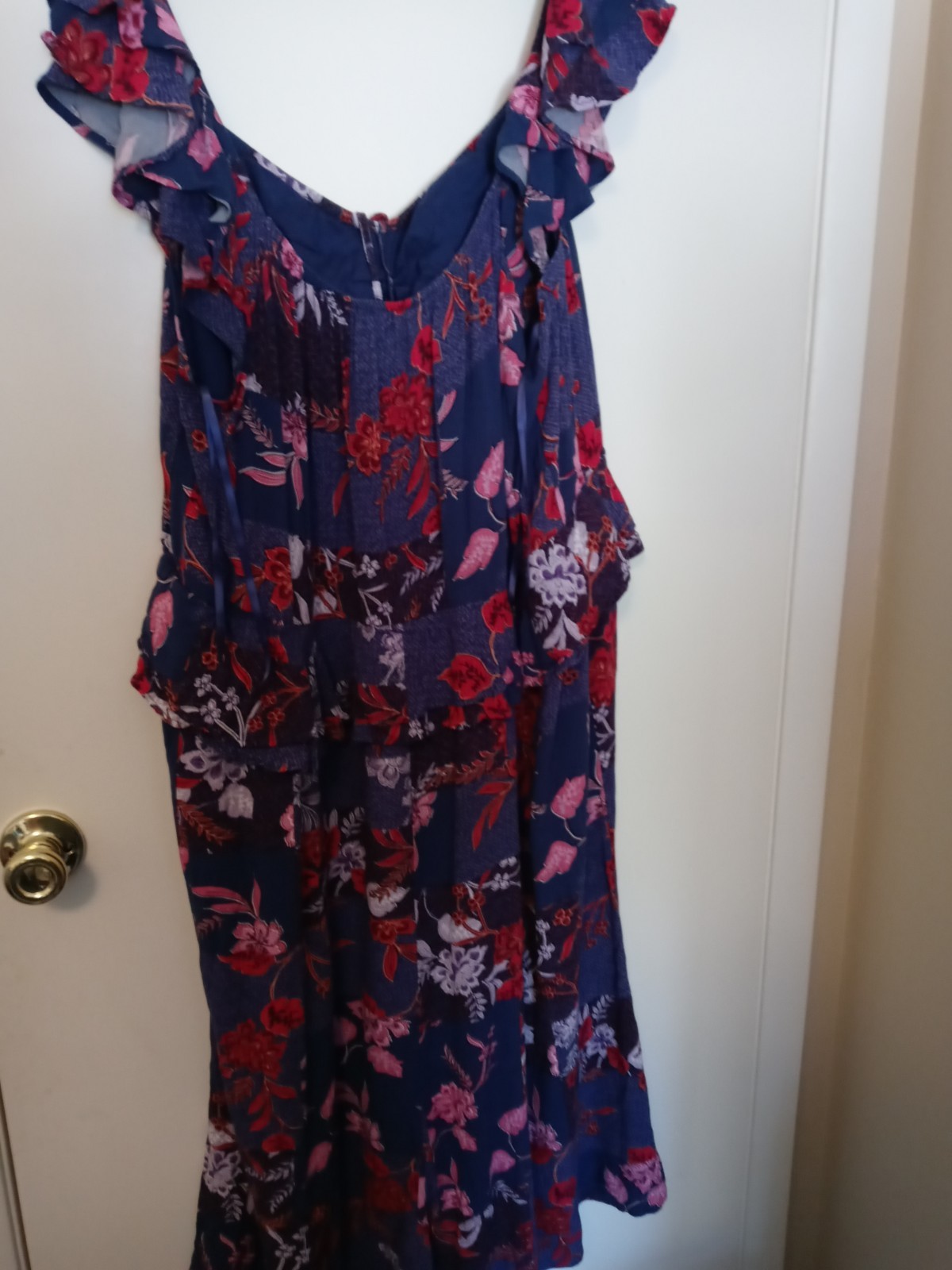 SOFIA JEANS by SOFIA VERGARA ladies plus size floral long dress sz 2X