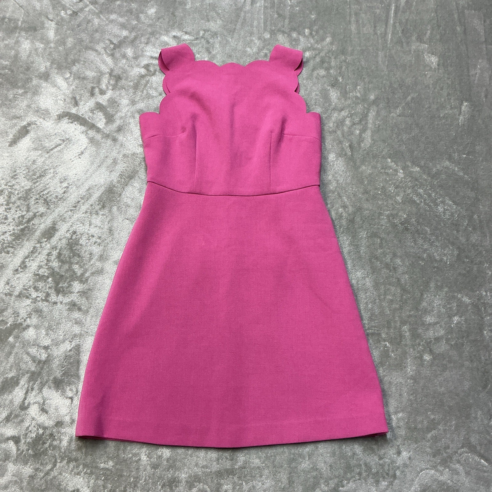 Ann Taylor Loft Petites Dress Women’s 00 P sleeveless scalloped straps NEW