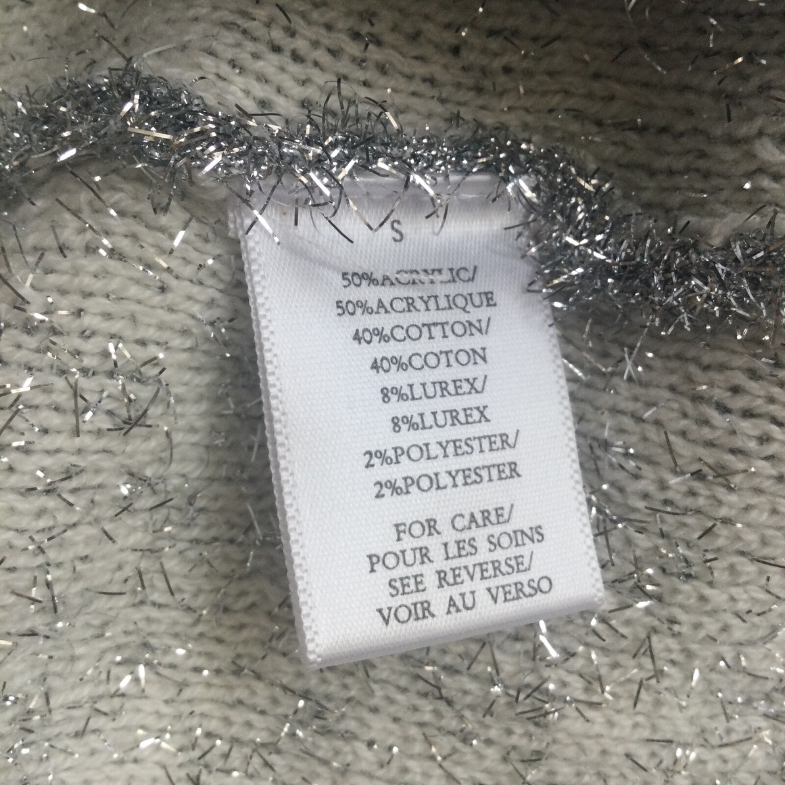Ronny Kobo Geovany Metallic Silver Shimmery Dress Sz S NWT