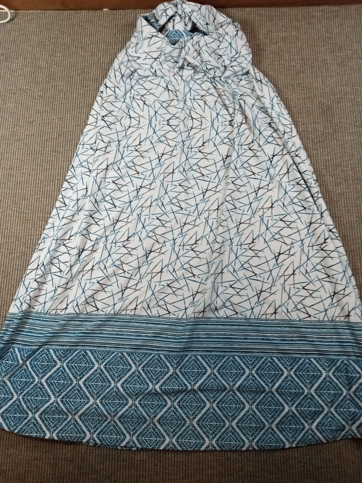 Robert Louis Extra Large Women’s Sundress Behind The Neck Tie Tub 28a