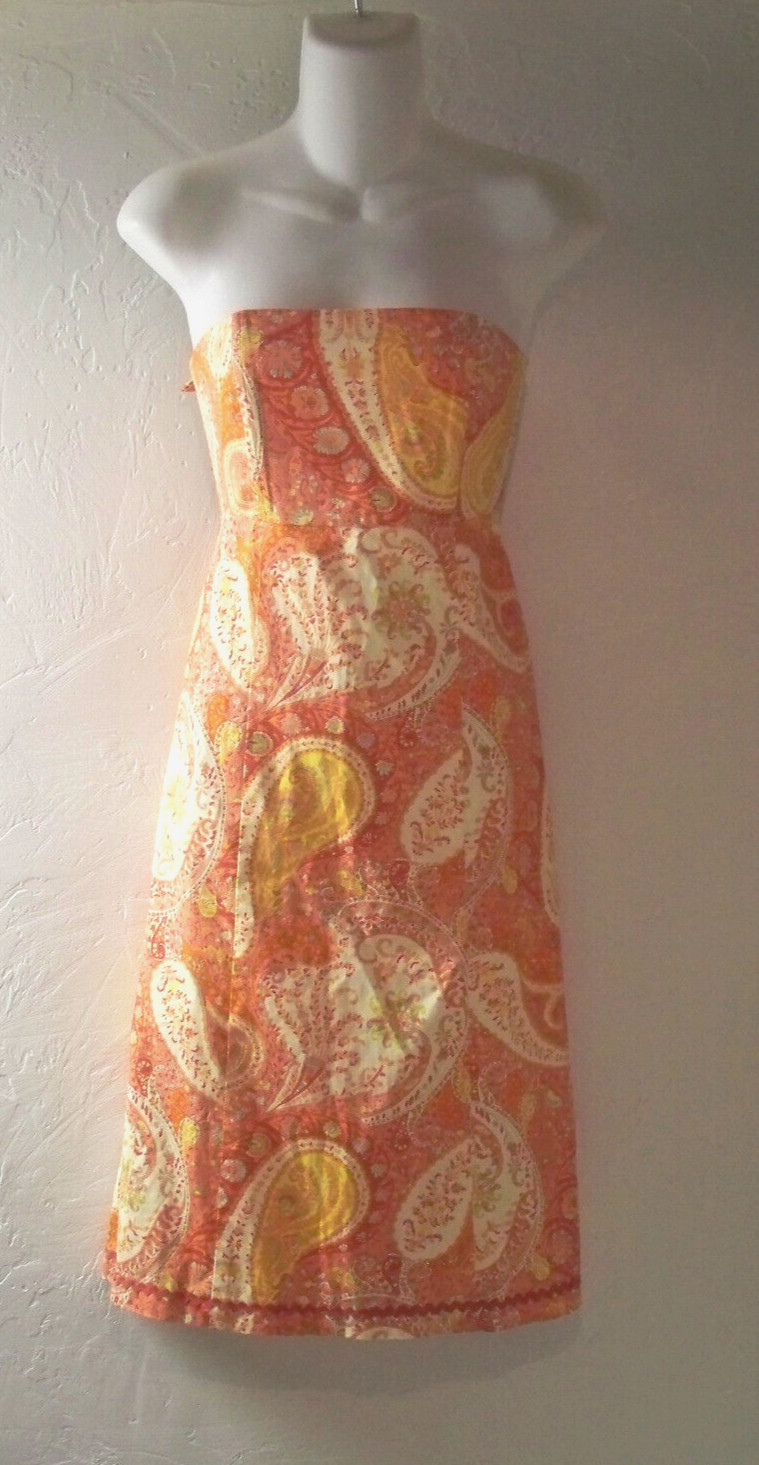NEW Moda International Strapless Dress S size 6 NWOT