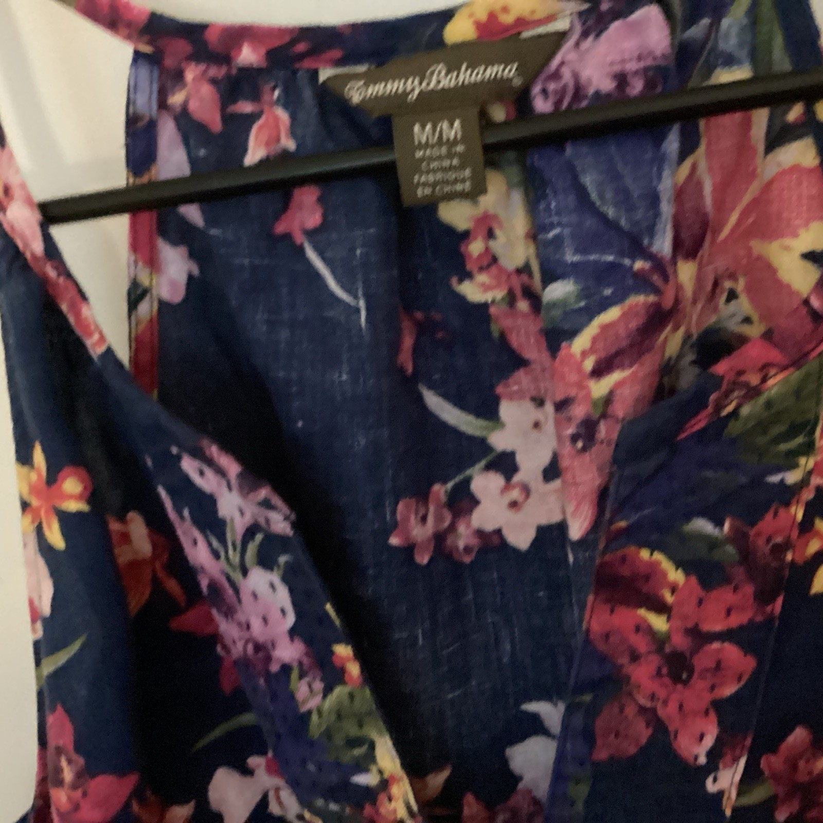 TOMMY BAHAMA Floral Dress Size Medium