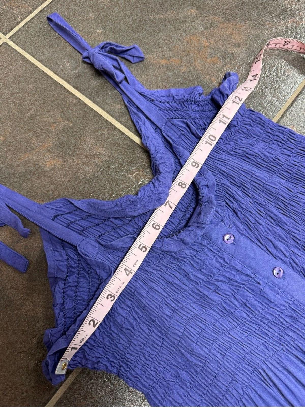 Emerson Fry India Collection Santiago Sundress Sleeveless Midi Iris Purple XS/S