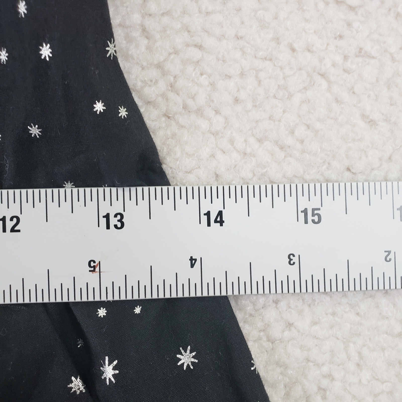 ModCloth Celestial Constellation Fit & Flare Dress Womens 6 Black Retro Indie