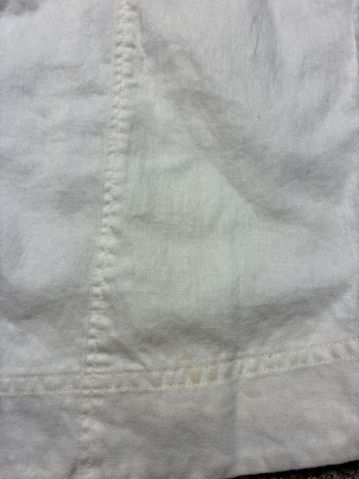 Madewell Linen-Cotton Princess-Seamed Midi Dress Women’s Sz S White