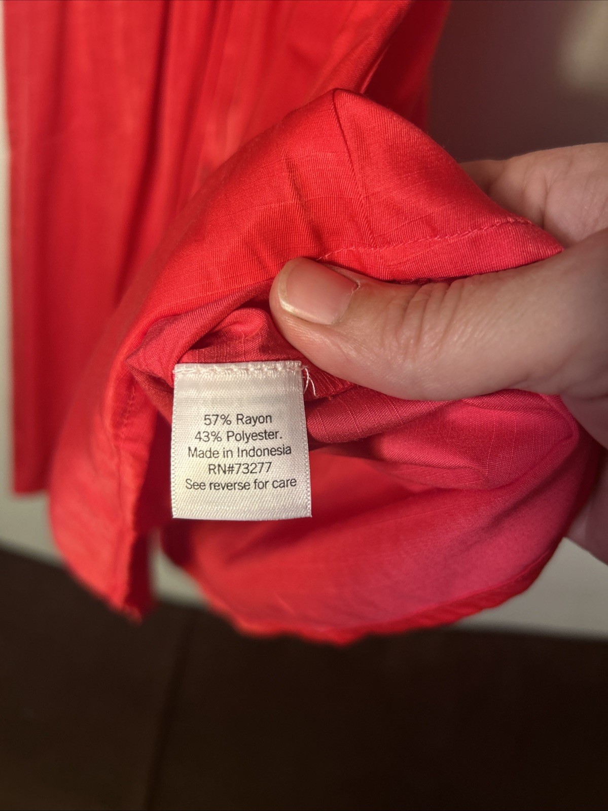 Nine West Strawberry Pop Button Up Dress Size M NEW with Tags