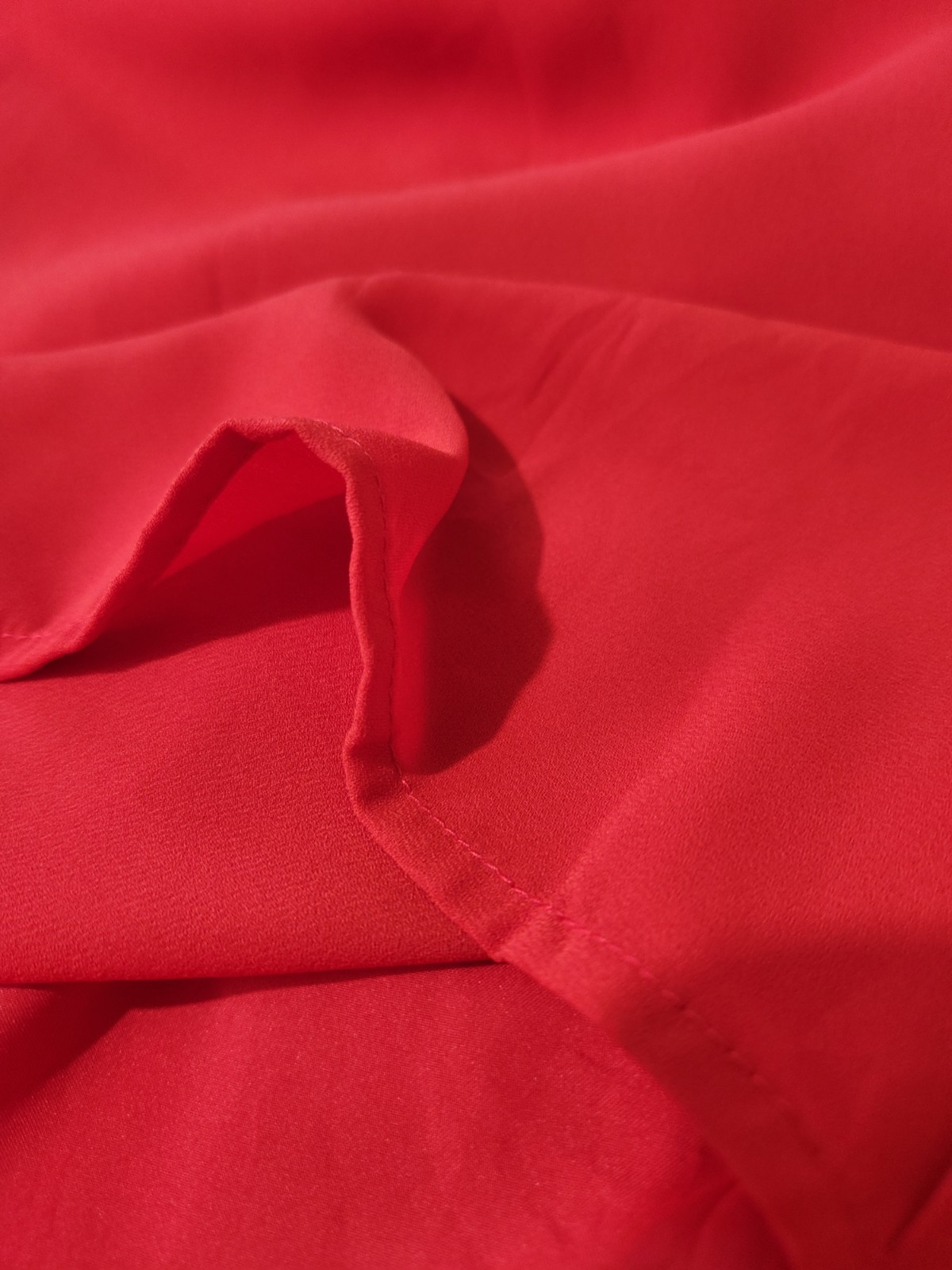 Gag Women’s Poyester Ruffle Sleeve Red Dress Saze XS #5
