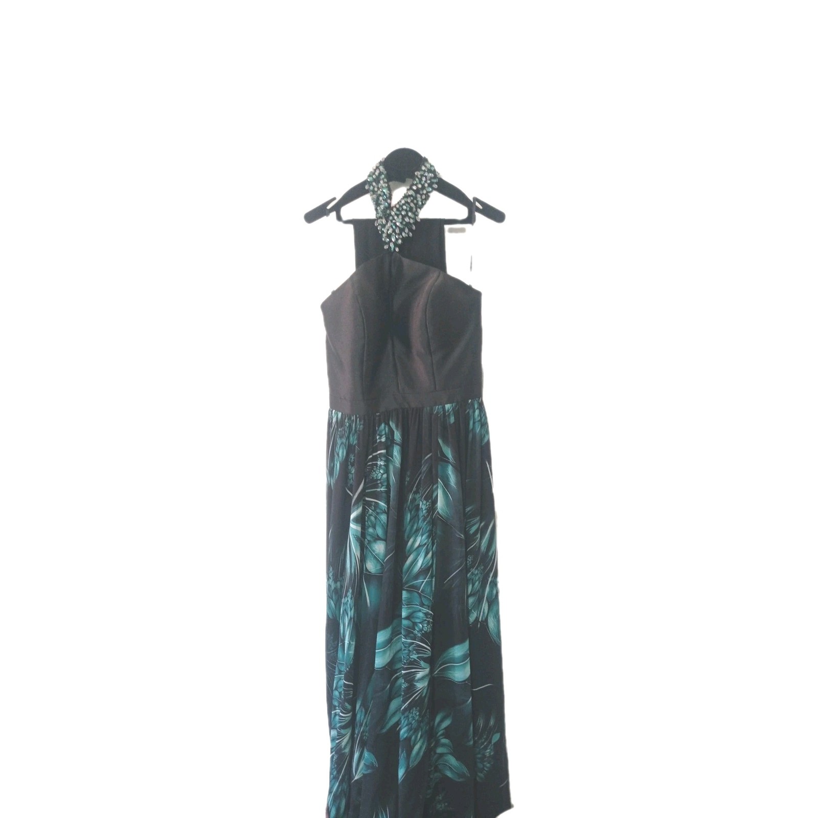 Luigi Auletta by Impero Couture Wide Skirt Long Dress Size 46…
