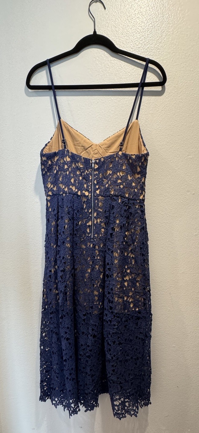 Toby Heart Ginger X Love Indie Bella Crochet MIDI Dress Kentucky Derby Large