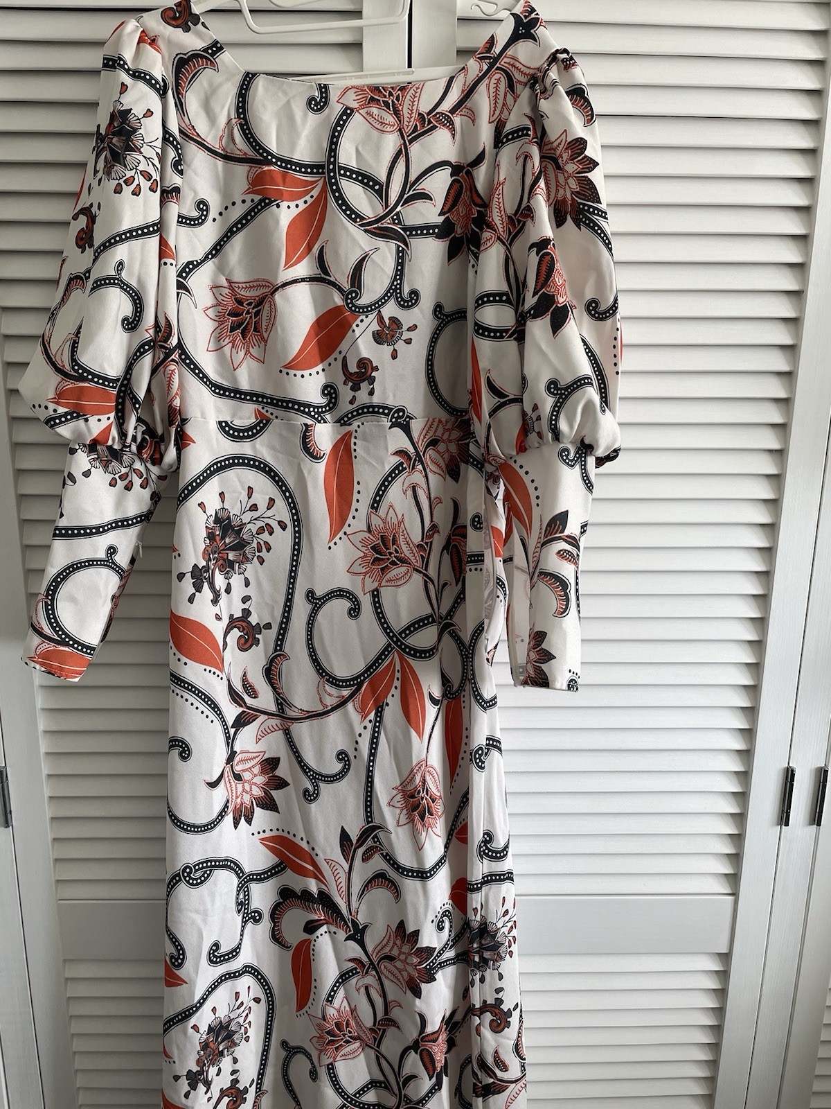 Oasis Rachel Steven’s Size 14 Midi Dress. Zip And Tie Back Fastening