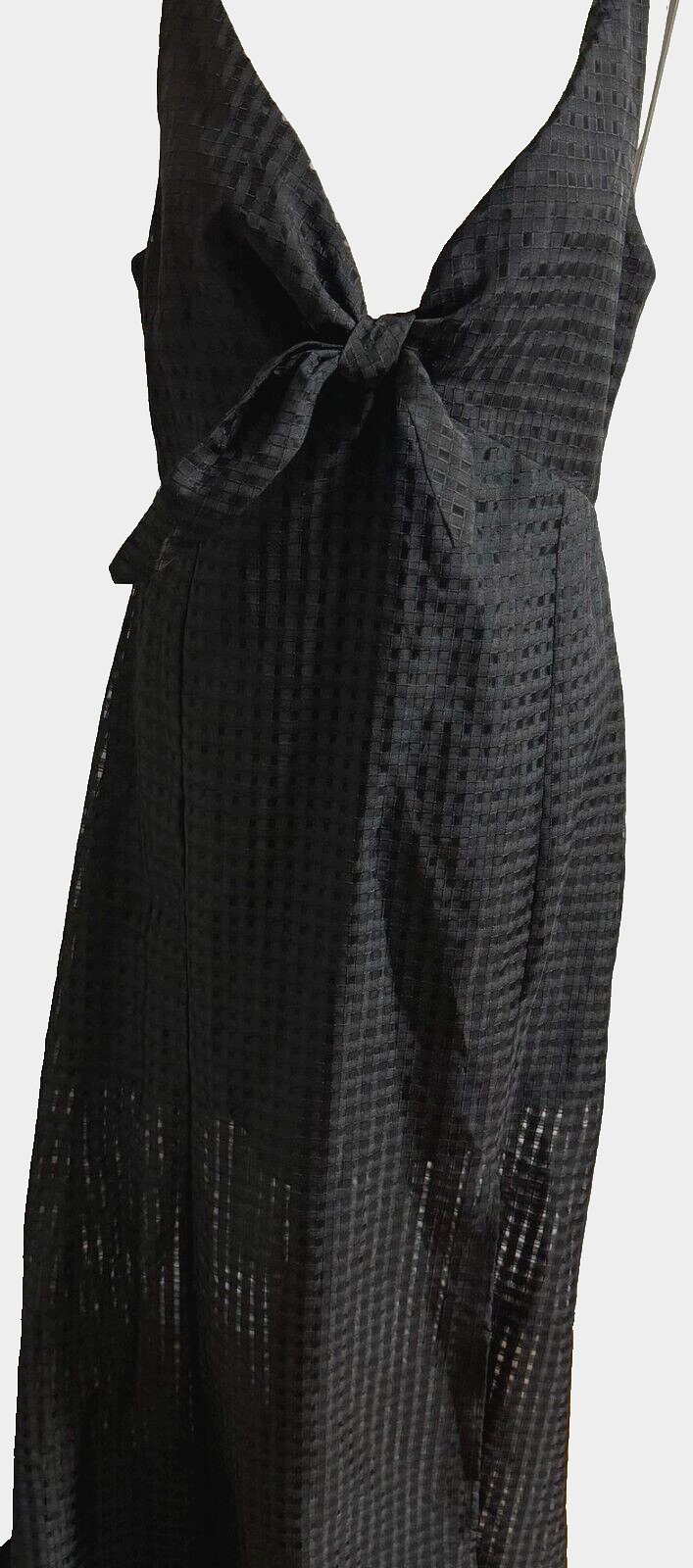 New BCBGenetation Black, Linen Maxi Dress, Sri Lanka, Length – 58″- 59″, size 8