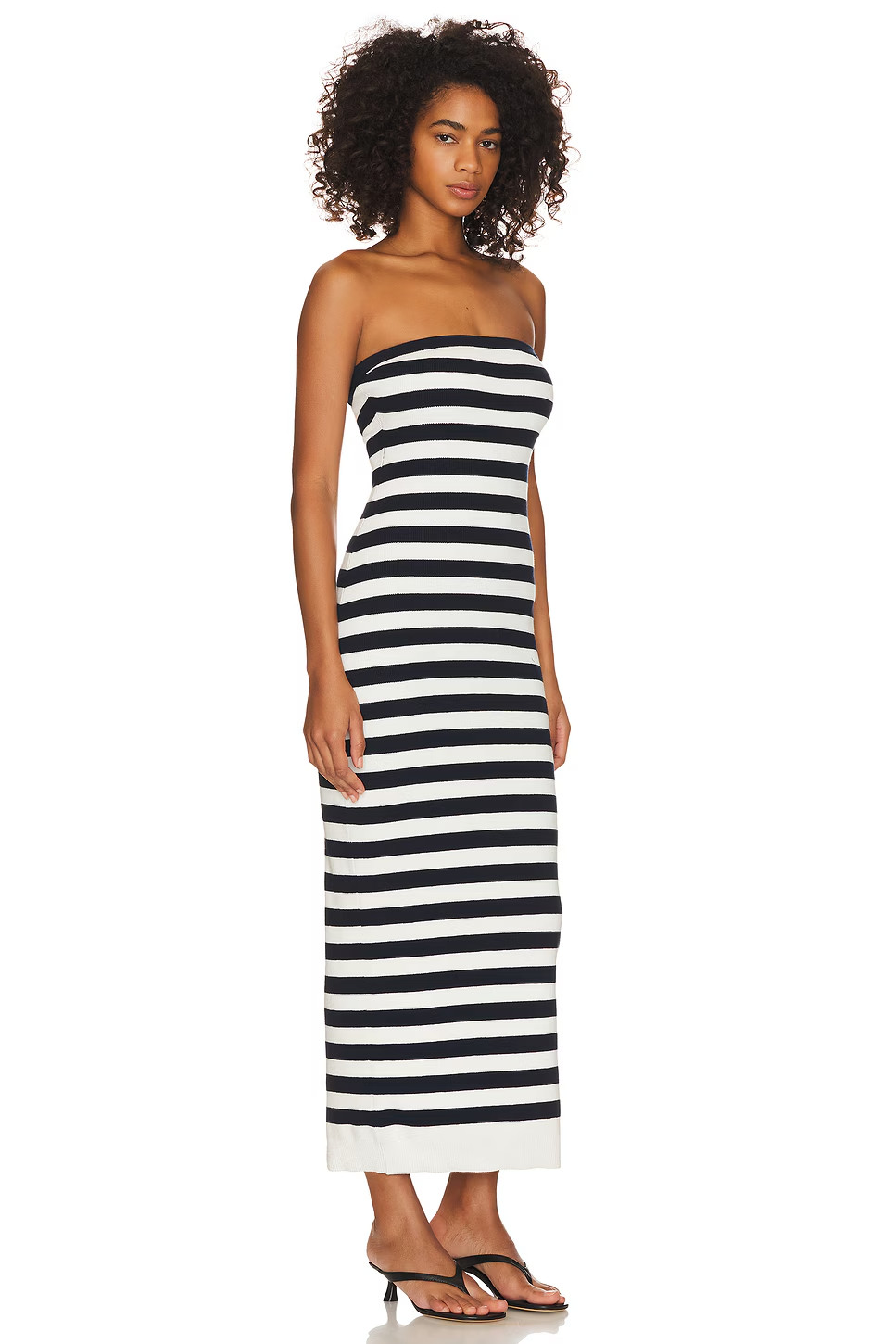 Revolve GRLFRND Paricia Striped Tube Maxi knit Dress stripes size S NWT $198msrp