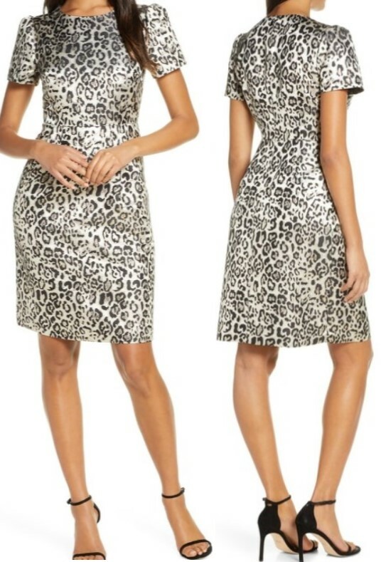Rachel Parcell Metallic Leopard Dress Sz: XXL (18US) – $139 Now $69.99 (50% OFF)