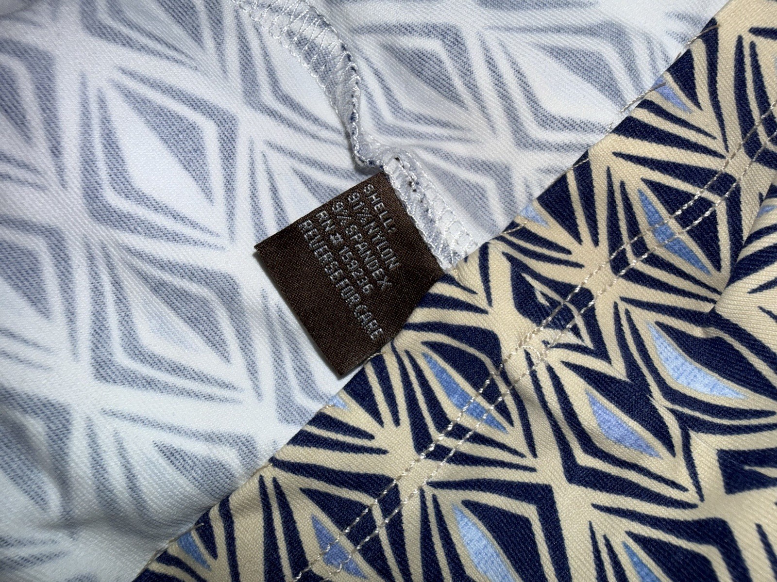 J. McLaughlin Geometric Print Shirt Dress Size Small