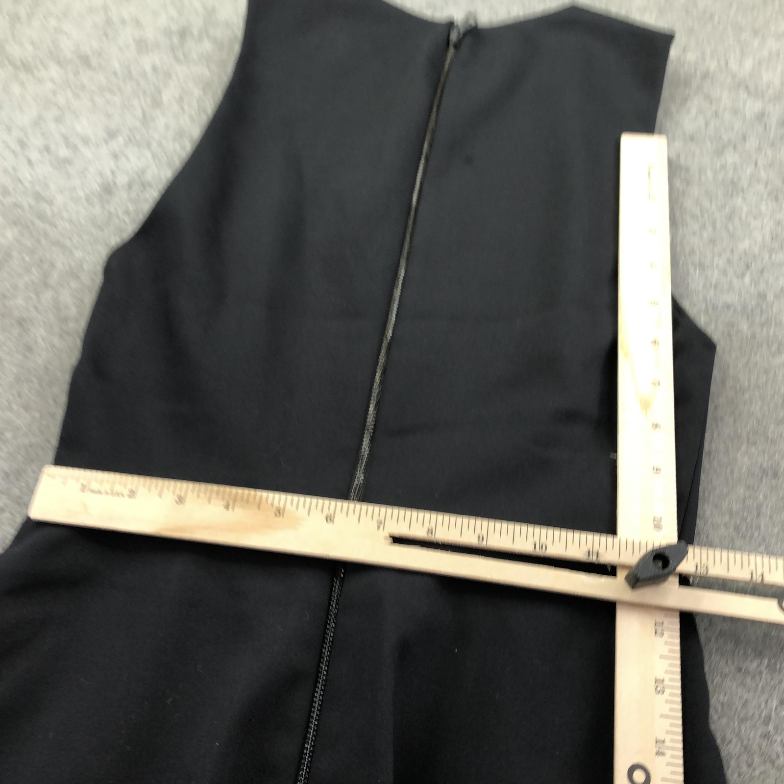 Alice + Olivia Dress Womens Small Black Pleated Fit Flare Sleeveless Office Work