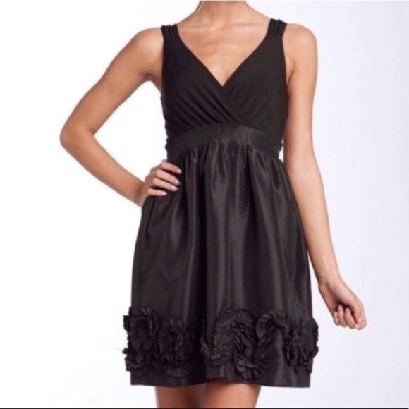 Max & Cleo Rosette Cocktail Party Dress
