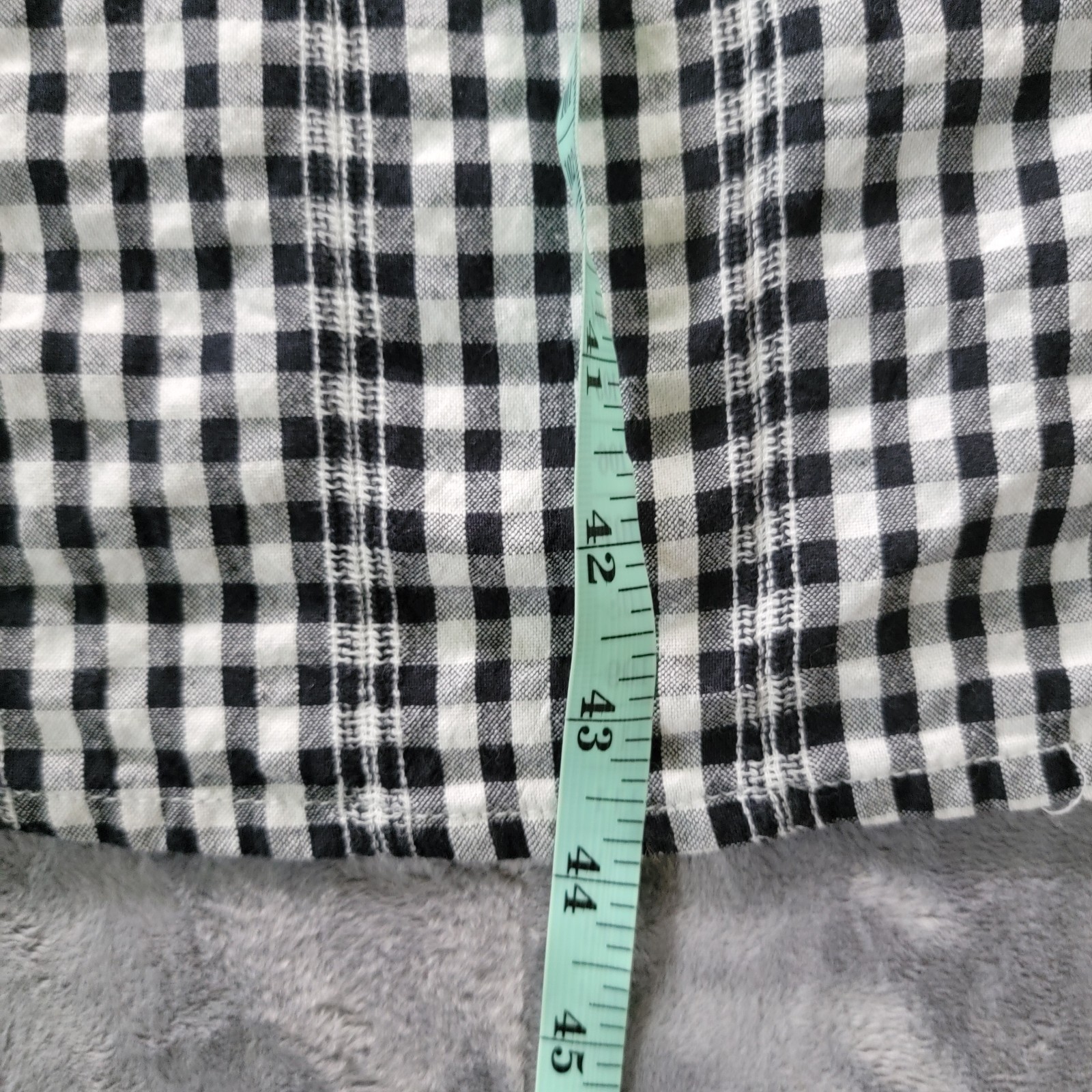 Sim & Sam XL Spaghetti Strap Gingham Plaid Midi Dress