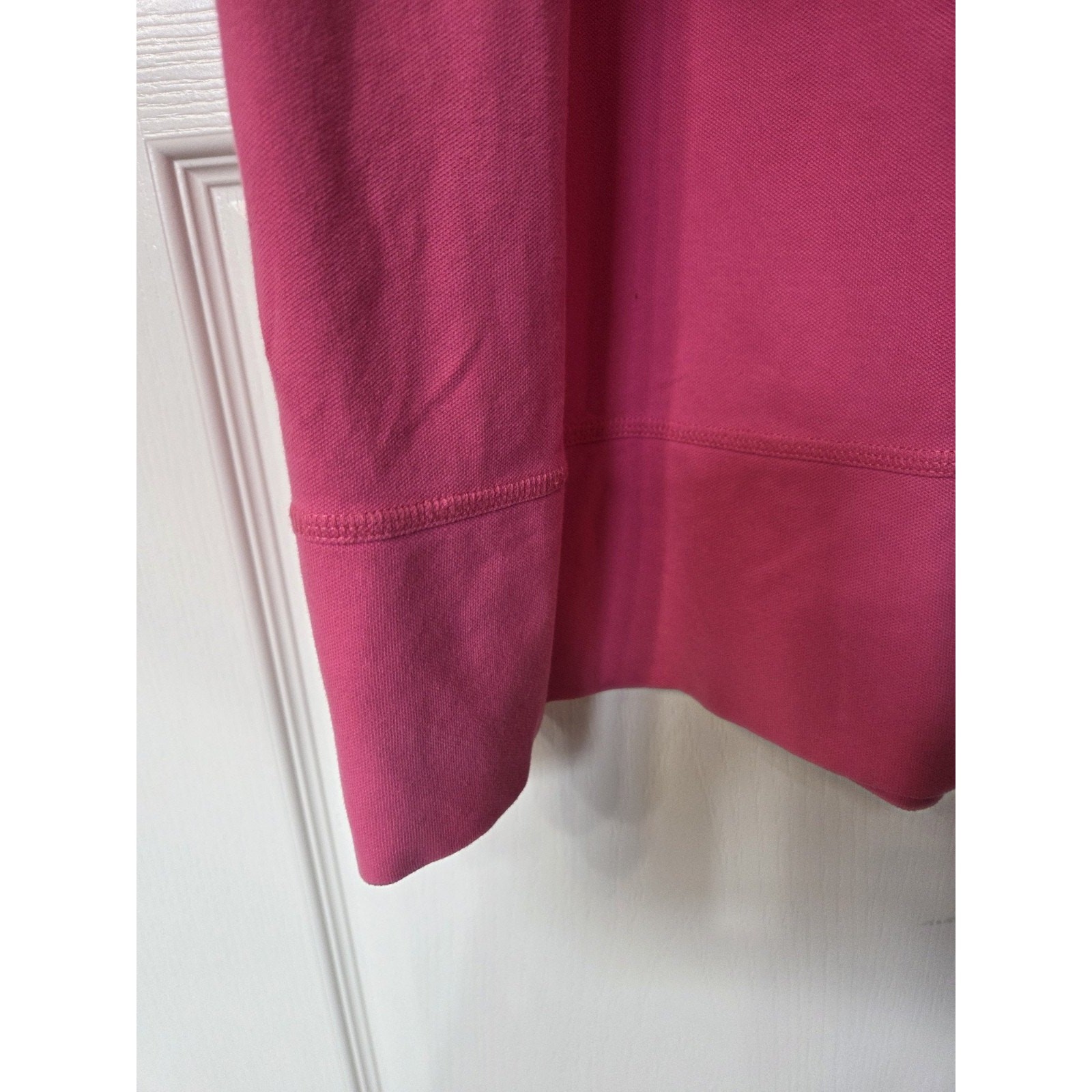 Peter Millar Bright Pink Stretchy Drawstring Waist Tank Midi Dress, Size Small