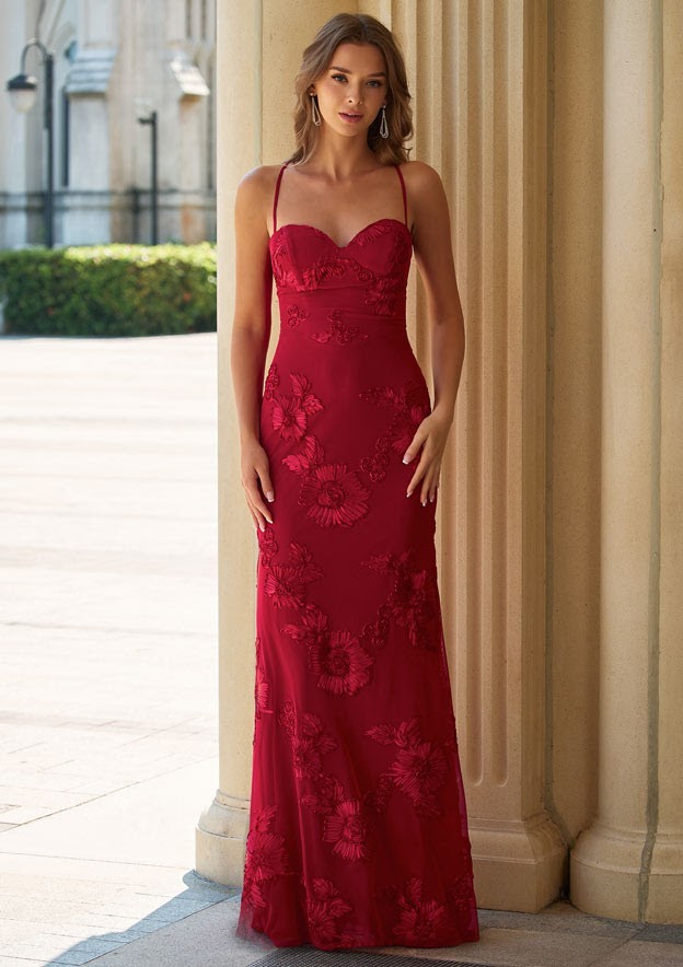 New Red Stacees Formal Gown Size XS