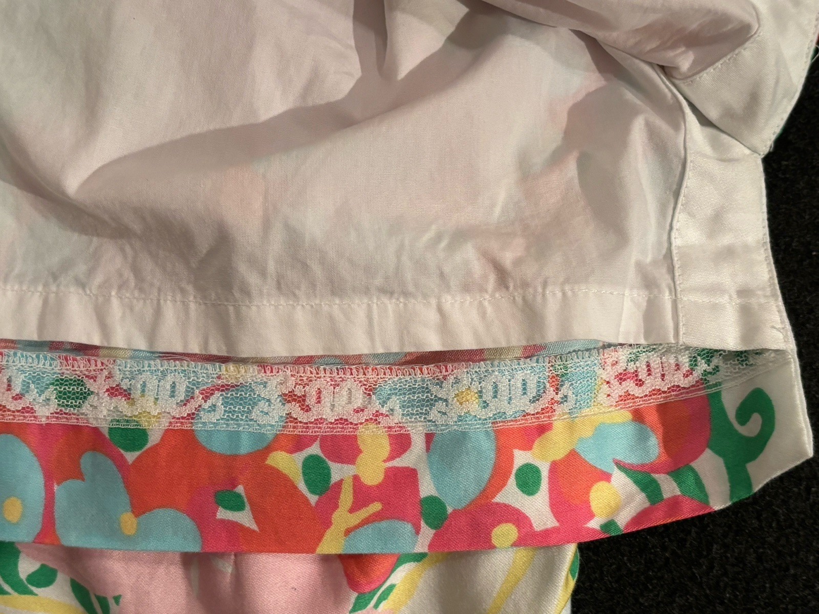 LILLY PULITZER Shift Dress Size 6 Margot Mariposa White Floral Print 100% cotton
