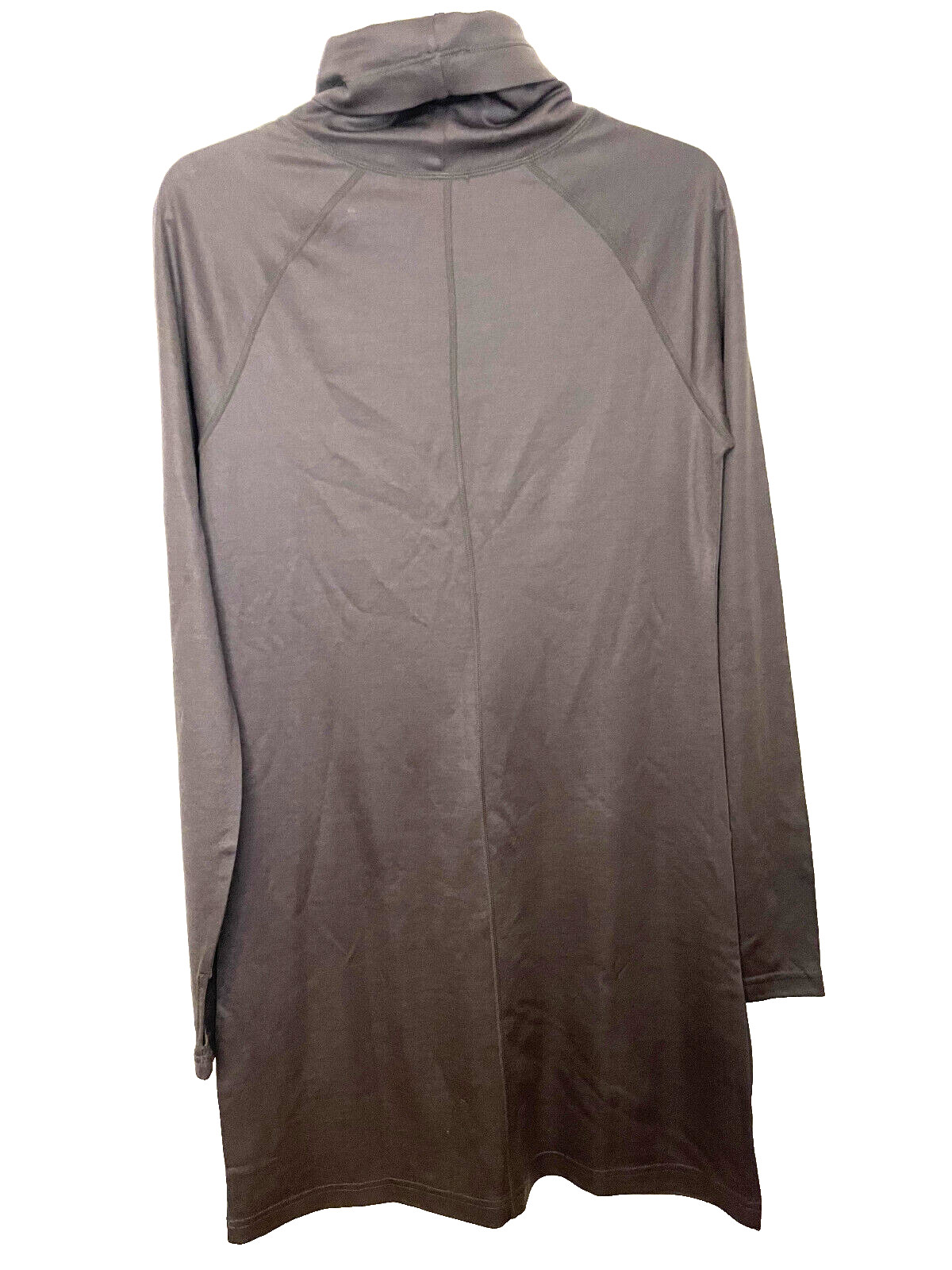 Eastern Mountain Sports Med Pull Over Dress Long Sleeve Cowl Neck With Pockets