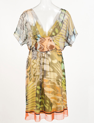 New Alberta Ferretti 2 pc Dress Size EU 42 US 8