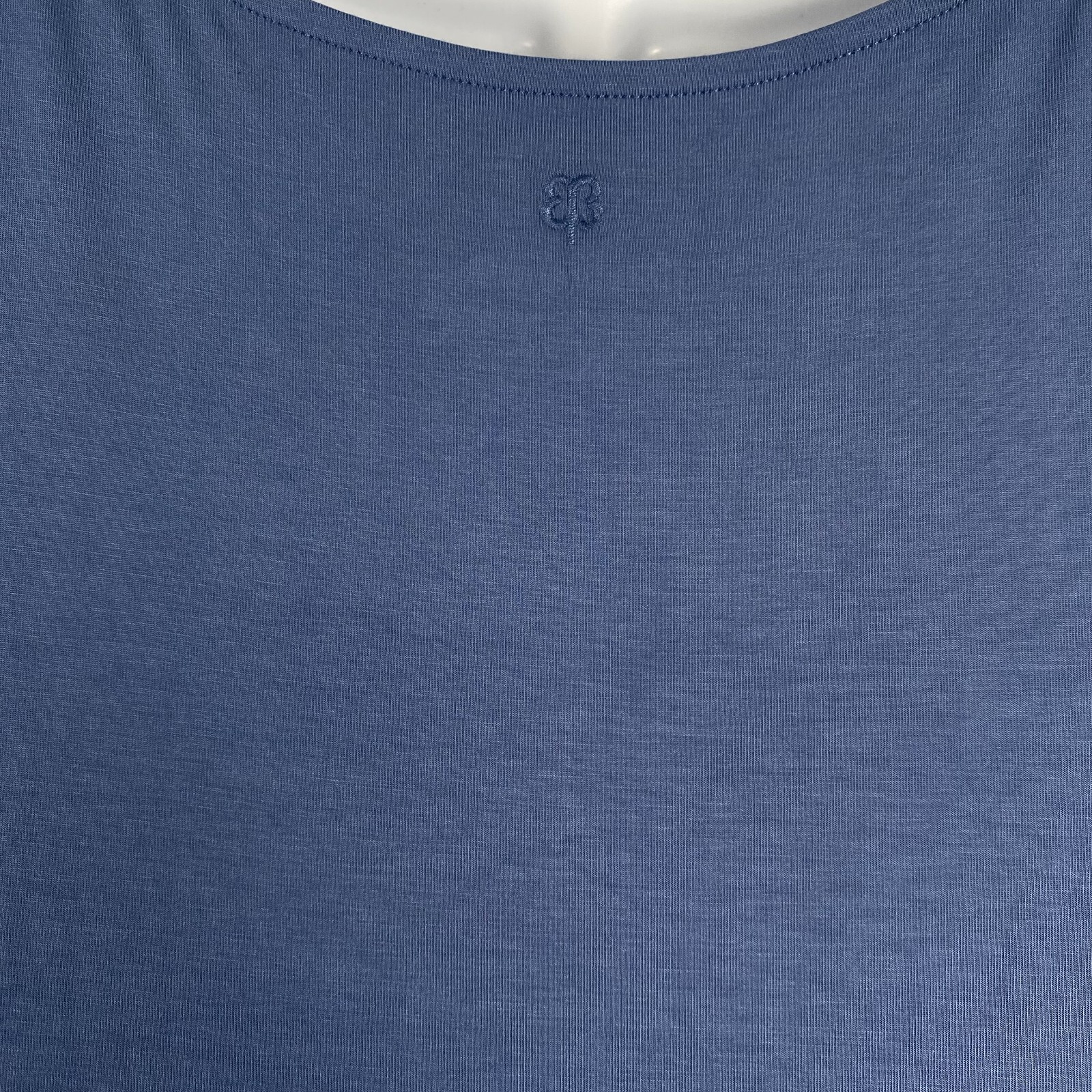 Betabrand Dress Large Blue Long Sleeve Solid Stretch Minimalist DR-1324
