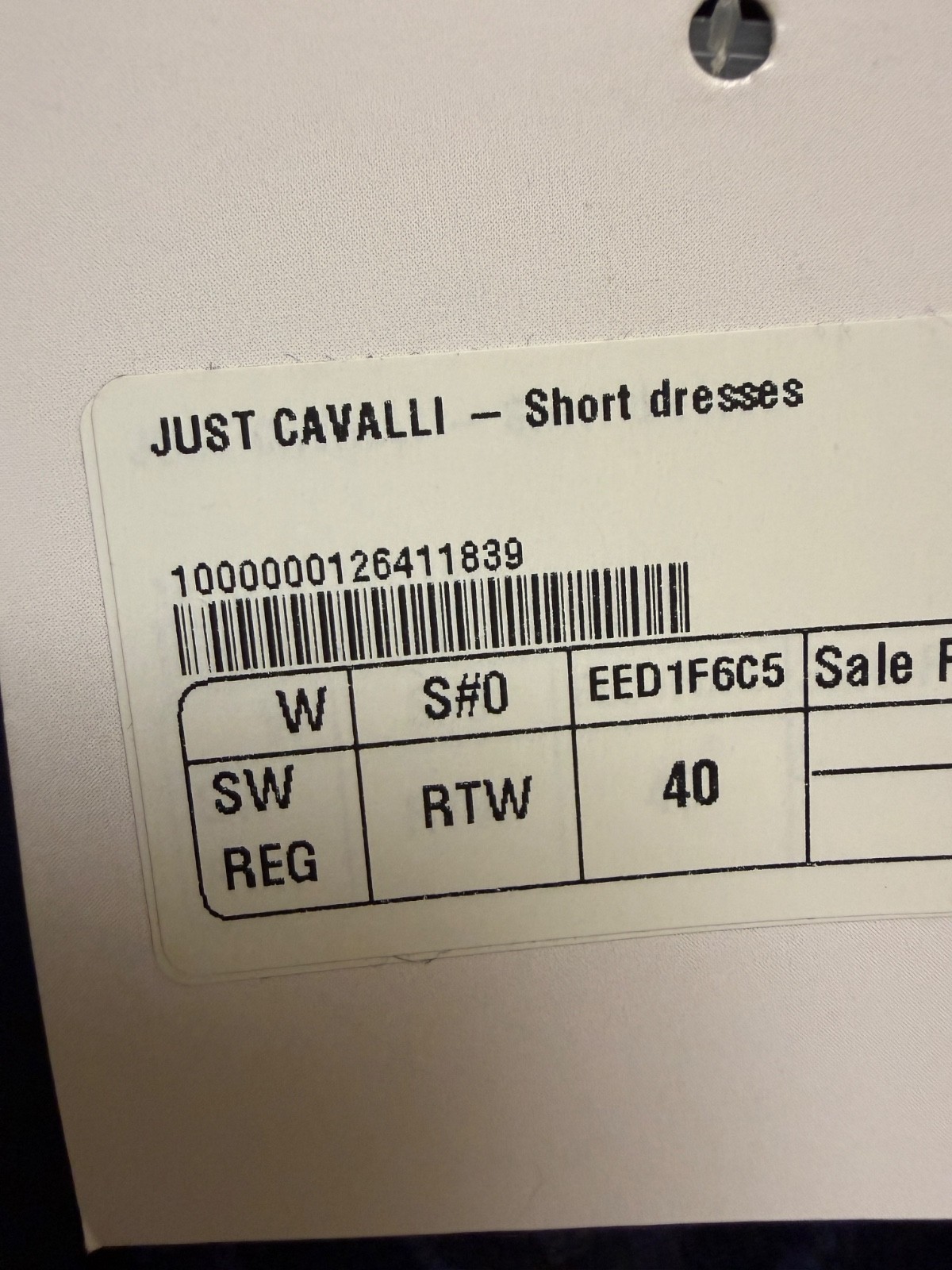 Just Cavalli Navy blue sequin one shoulder mini dress prom evening size XS