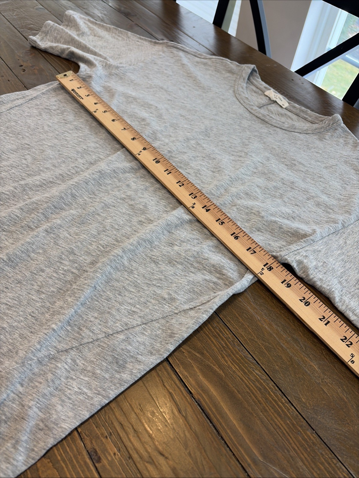 Rag & Bone Slub Dress Heather Grey S/P 100% Pima Cotton