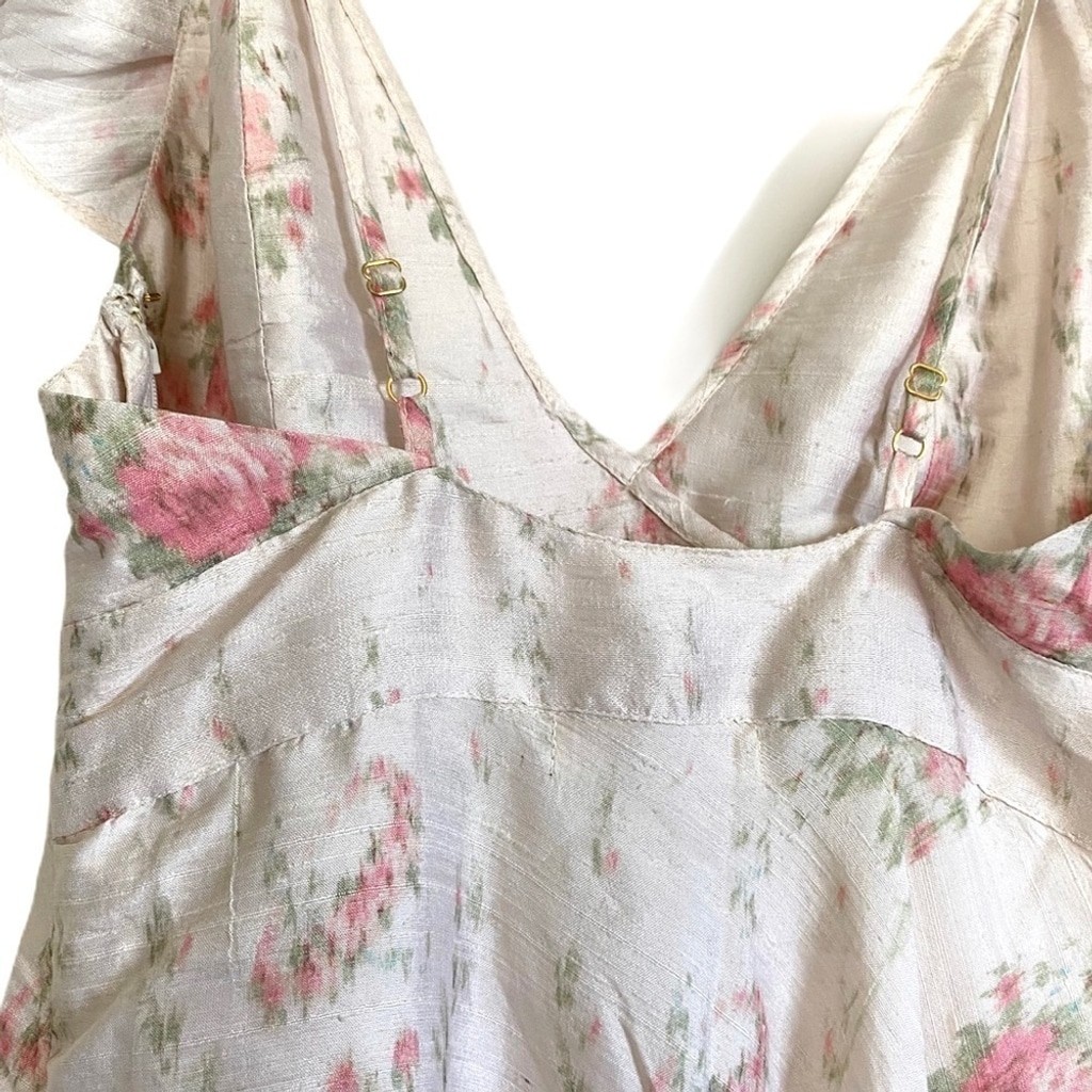 Nwt LOVESHACKFANCY Cosmo Hi Low Floral Dress 2