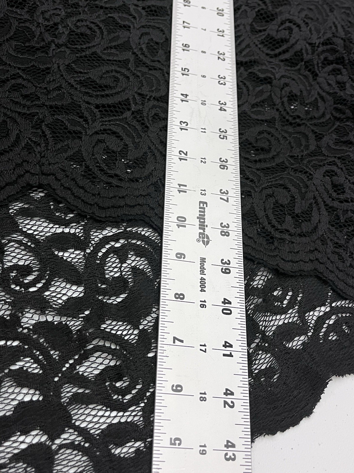 Torrid Dress Womens Black Lace Adjustable Straps Lined Scalloped Trim Stretch