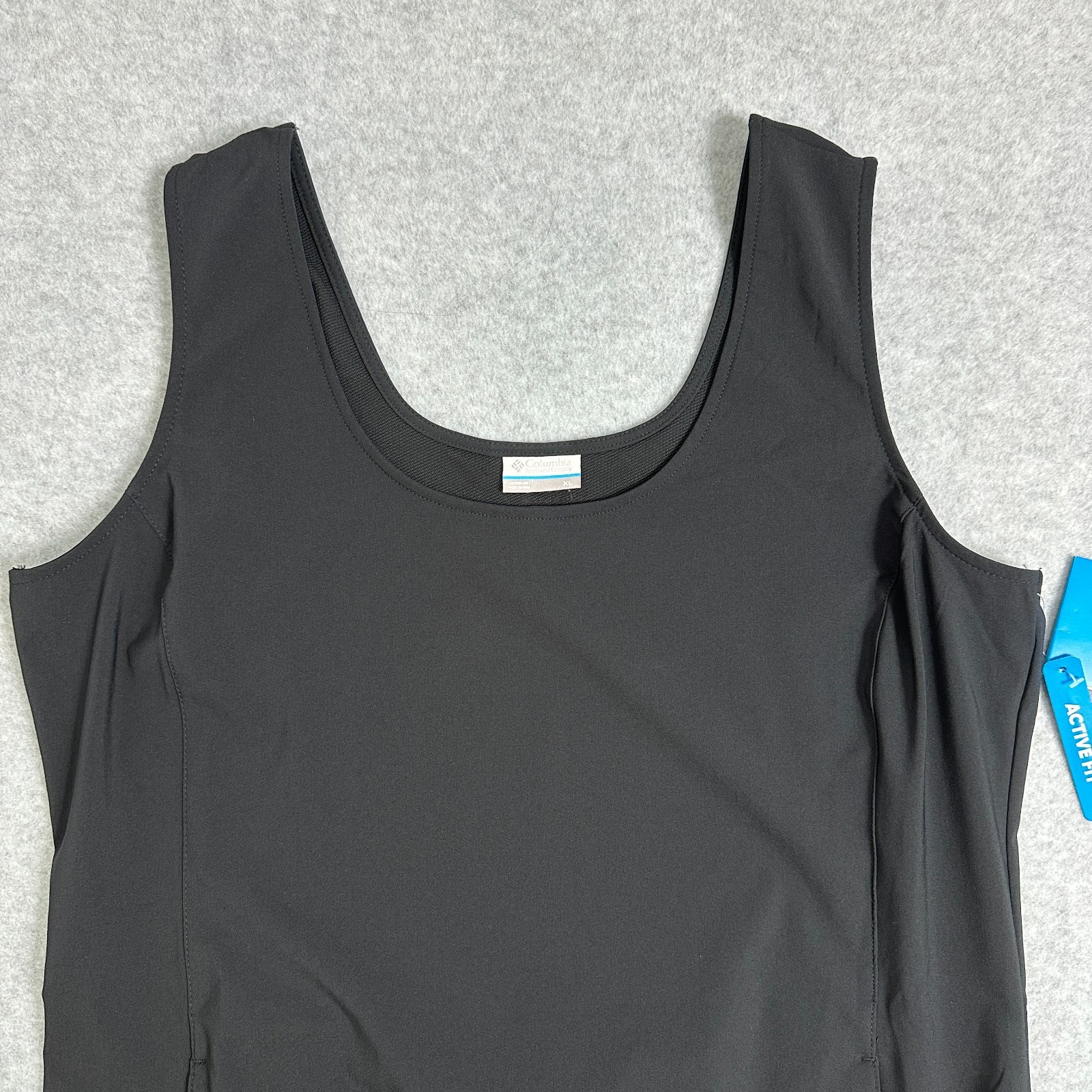 NWT Columbia Women’s Activewear Crew Neck Black All Seasons Tank Dress Size XL