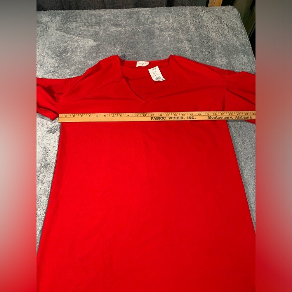 NWT Everly red dress medium