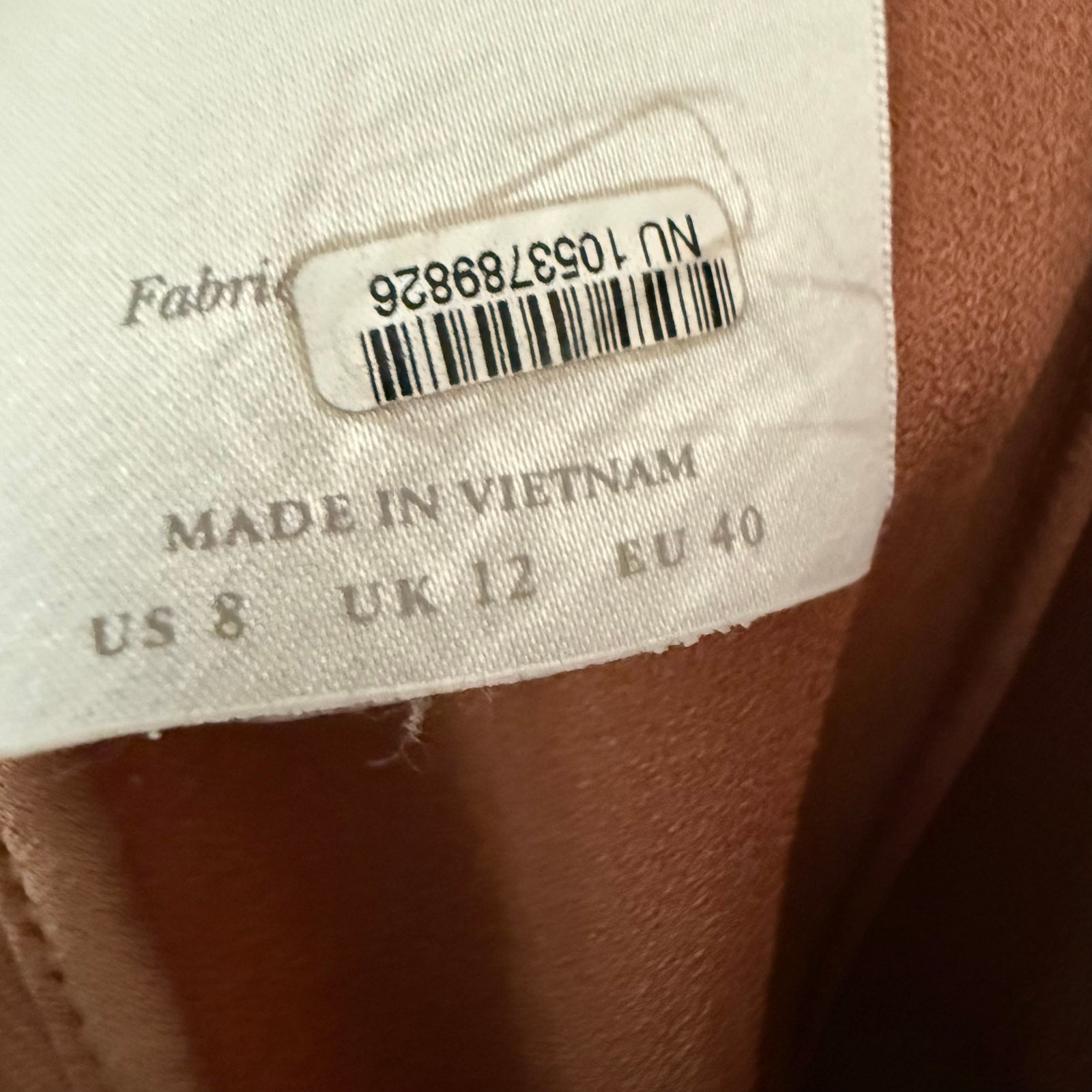 BHLDN August Satin Charmeuse Midi Dress Neutral Size US 8
