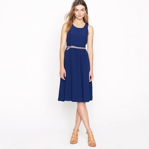 NWT J Crew Vintage JERSEY TANK DRESS Sz M All Season Any Occasion Silky Knit