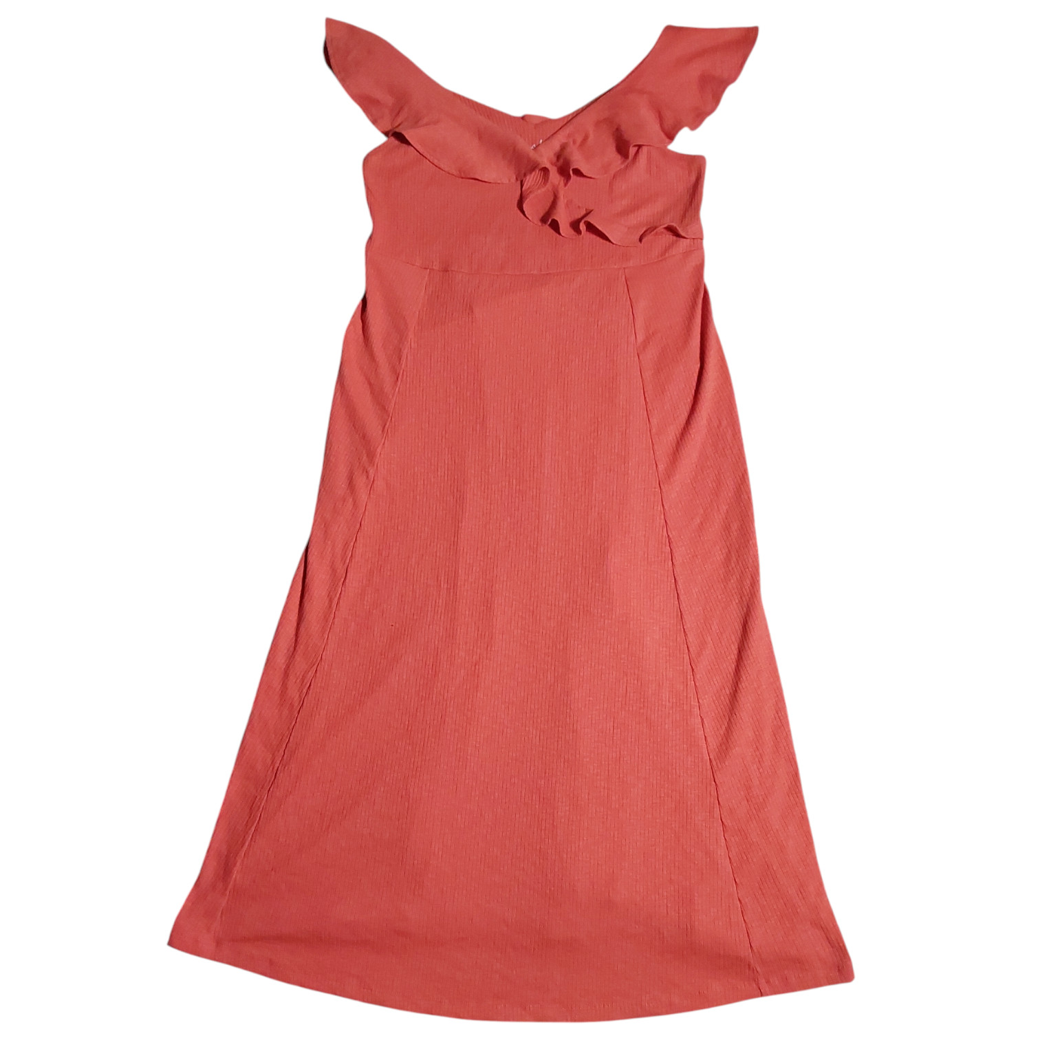 Isabel by Ingrid & Isabel Maternity Women’s SzM Coral Sleeveless Dress FREE S&H