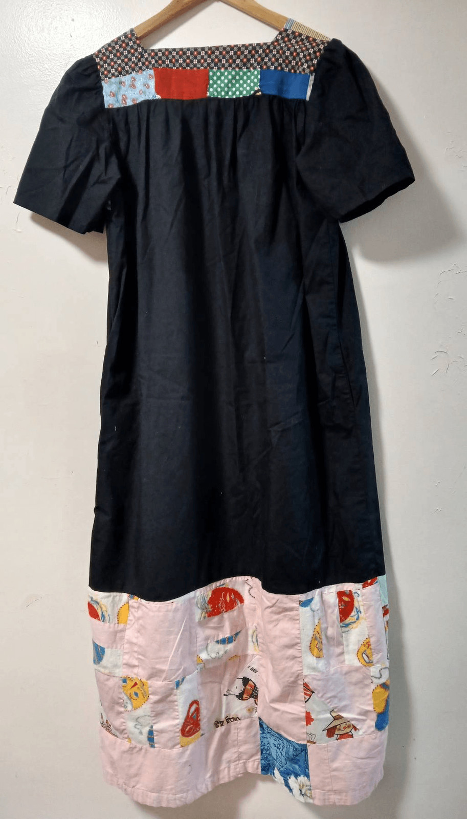Carleen usa women large patchwork house maxi dress long cool cotton