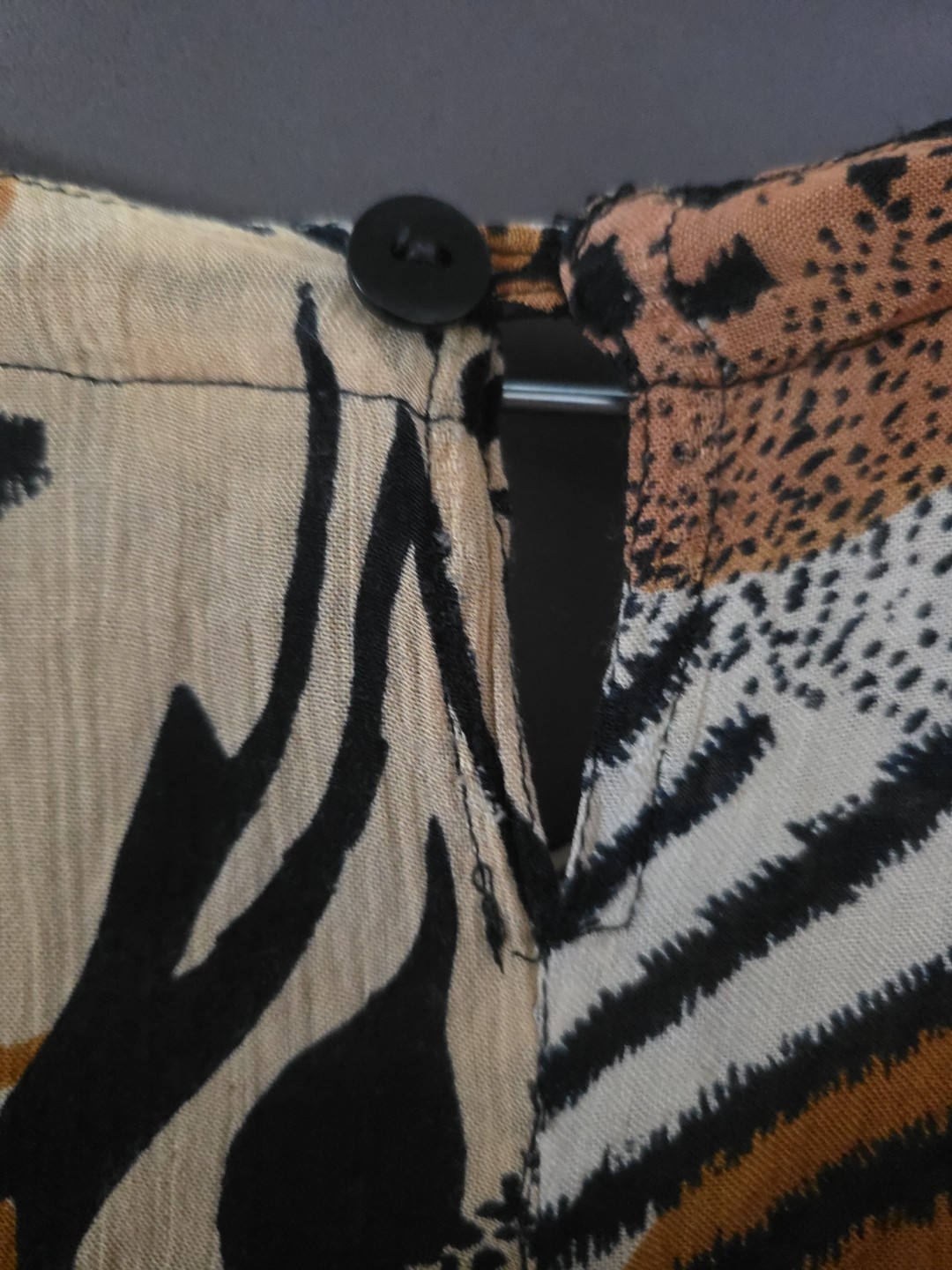 mph dress leopard and tiger print Y2K Size L