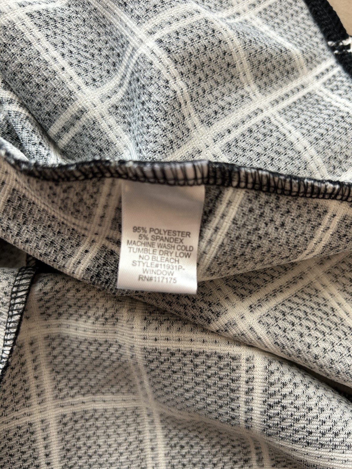 Haani Petite Small Black and White Check midi dress classic classy