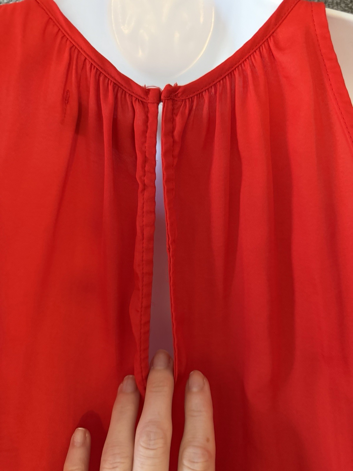 Do+ Be Orange Sleevless Slip Dress S