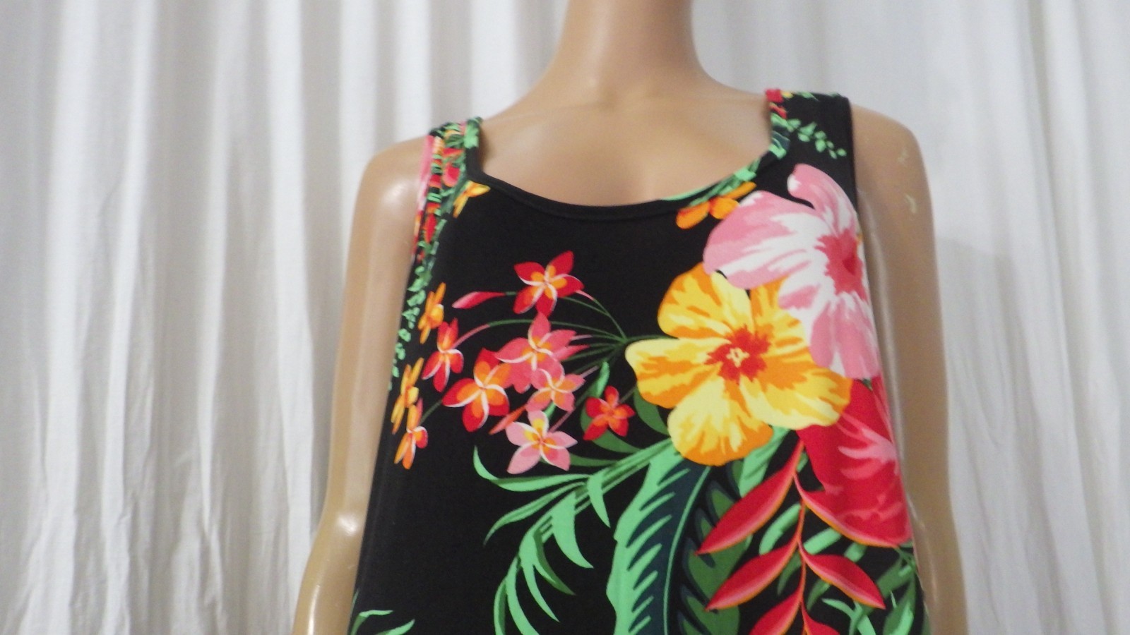 NWT ROUGE SIZE 4X STRETCH KNIT MULTICOLOR SHEATH MAXI Dress BUST 52″ NIP