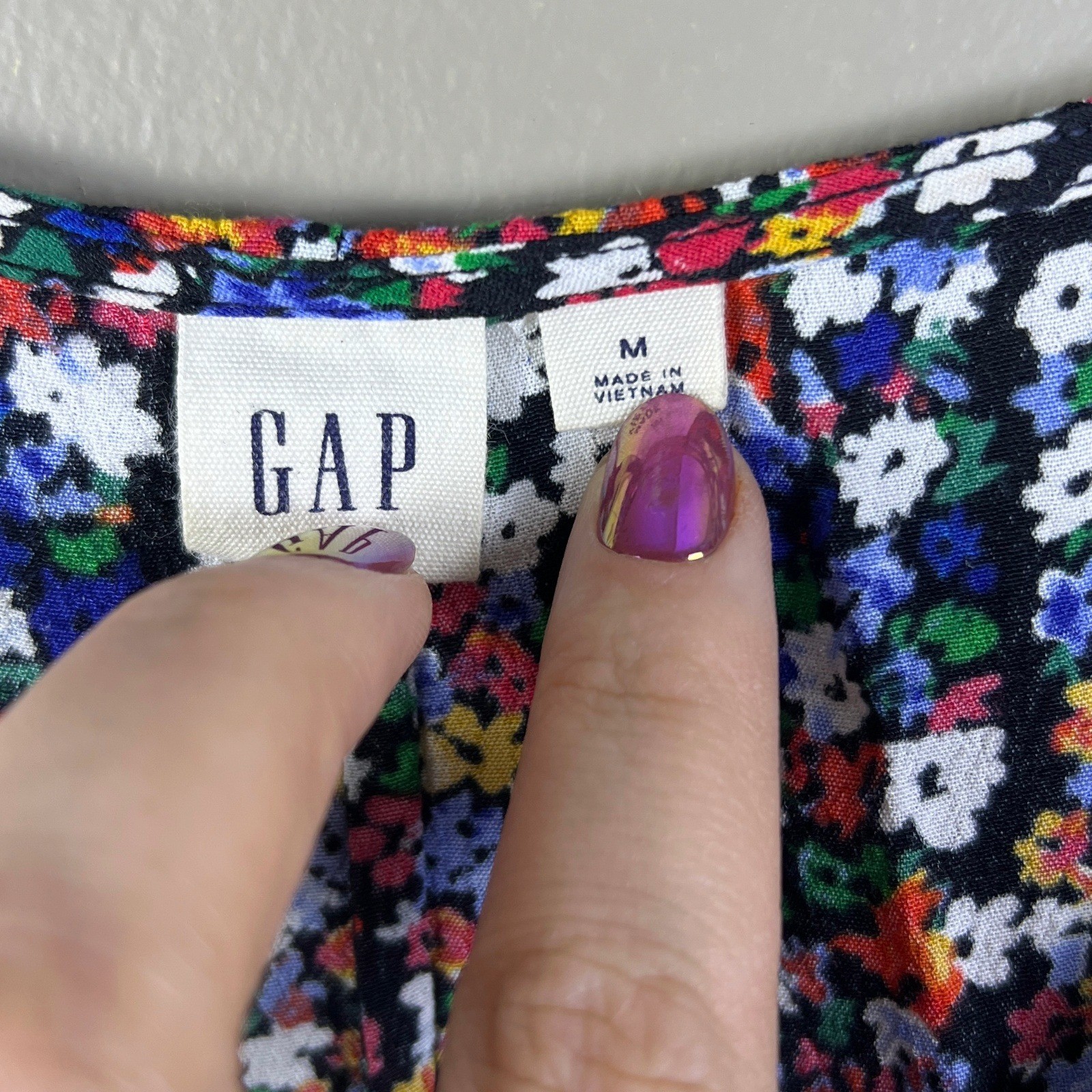 Gap Floral Handkerchief Cami Dress 2010s Women’s M Cottagecore