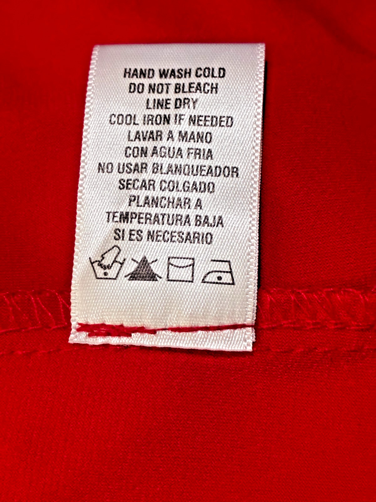 NWT-MSK Studded 3/4 Sleeves Shift Party Dress (Vibrant Red) – Size L
