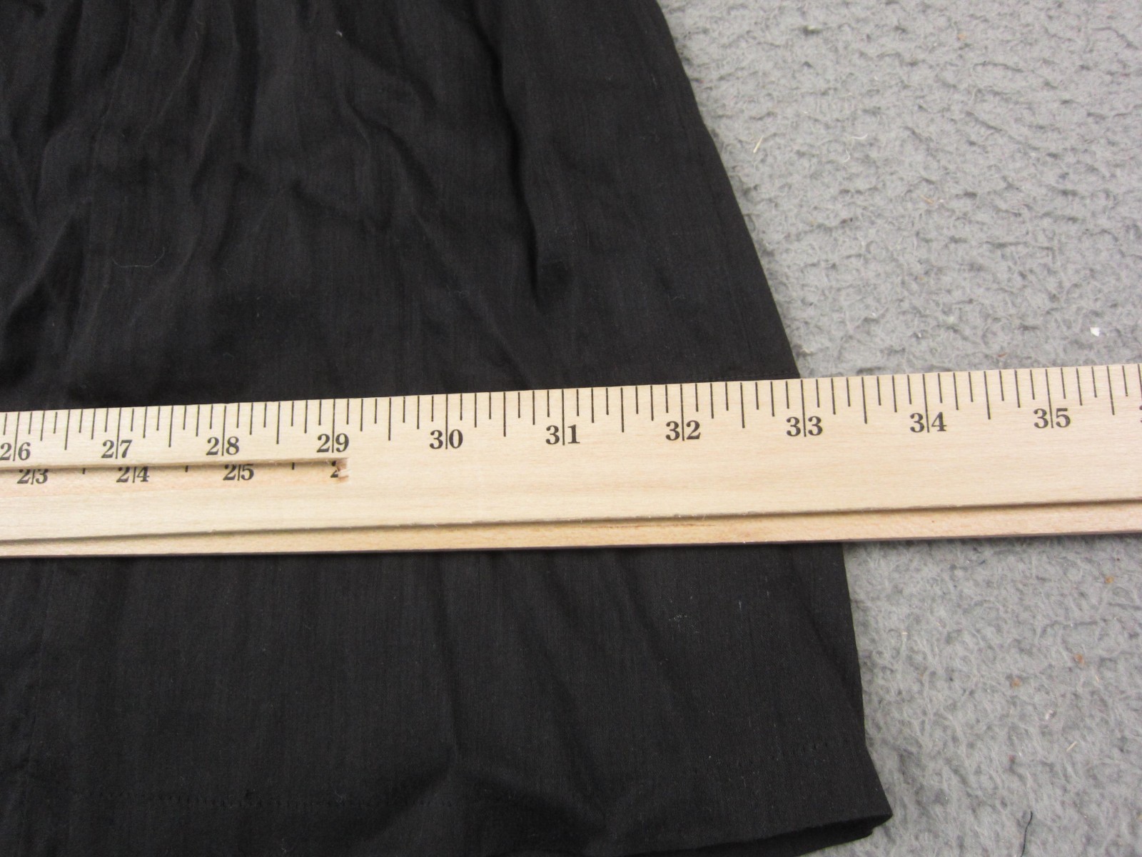 True Vintage Voil Dress Womens Extra Small XS Black Gown Lace Midi 1900s